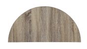 Justino Console Table in Gray Oak & Gray