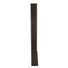 Media Shelving Unit, 6 Fixed Shelves, 18 Adjustable Shelves, Wide Base for Stability in Espresso Brown