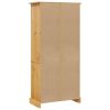 5-Tier Bookcase Mexican Pine Corona Range 31.9"x15.7"x66.9"
