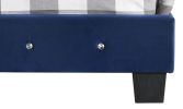 Glory Furniture Suffolk G1405-TB-UP Twin Bed , NAVY BLUE