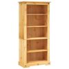 5-Tier Bookcase Mexican Pine Corona Range 31.9"x15.7"x66.9"