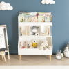 Toy Storage Organizer, Kids Bookshelf and Toy Storage with Legs, Multifunctional Storage Organizer, Children Bookcase for Kids Room, Living Room