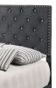 Glory Furniture Suffolk G1407-TB-UP Twin Bed , BLACK