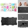 18 Pictures Frames Collage for Photos in 4" x 6" Glass Protection Display Wall Mounting Gallery Home Decor Kit(white)