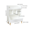 Toy Storage Organizer, Kids Bookshelf and Toy Storage with Legs, Multifunctional Storage Organizer, Children Bookcase for Kids Room, Living Room