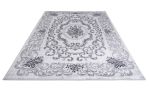 Jersey Area Rugs, Carpets For Livingroom, 7x10 Area Rugs ,3564 Grey-Black