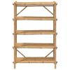 5-Layer Shelf 39.4"x15.7"x59.1" Bamboo