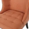 Fabric Occaisional Chair, Orange