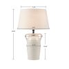 Ceramic Table Lamp with Handles