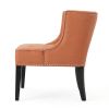 Fabric Occaisional Chair, Orange