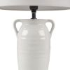 Ceramic Table Lamp with Handles