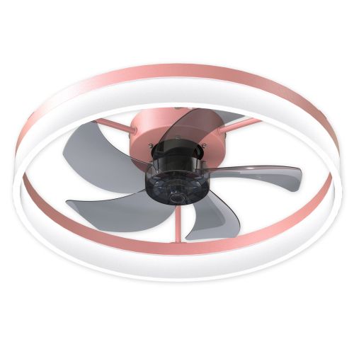 Ceiling Fan With Light Dimmable LED Recessed Mount Slim Modern Ceiling Fan Unavailable Platforms- Temu